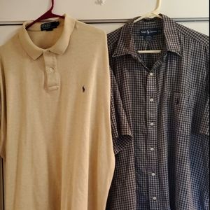 Polo Ralph Lauren Lot of 2 Shirts - Mens XL
